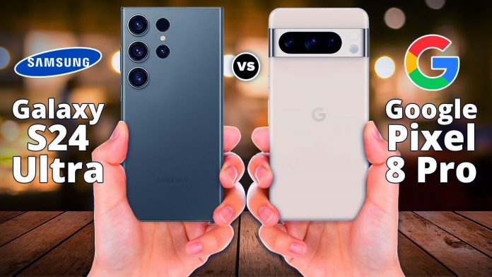 Samsung Galaxy S24 ultra vs pixel 8 pro